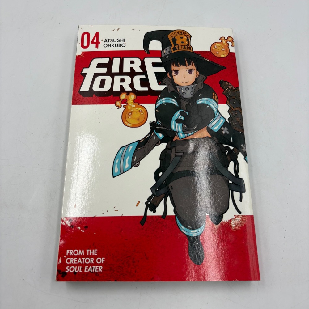 Fire Force Manga Volume 4 Atsushi Ohkubo‎ From Creator of Soul Eater